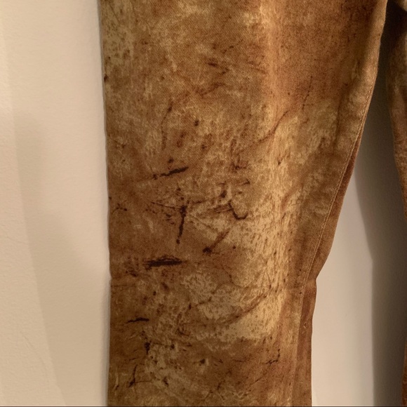 Legatte Jeans Made in Italy Marbled Design Jeans - Picture 3 of 8